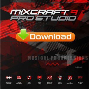 MIXCRAFT 9 PRO STUDIO - AUDIO MUSIC SOFTWARE -